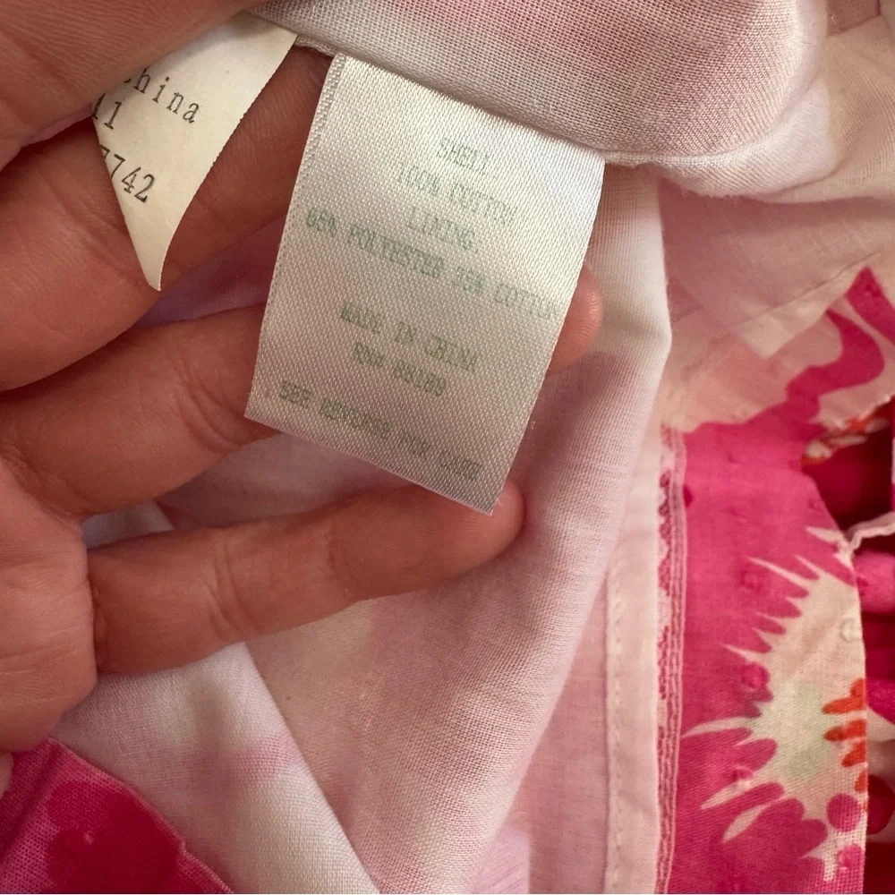 Lilly Pulitzer Poppy Floral Textured Skirt